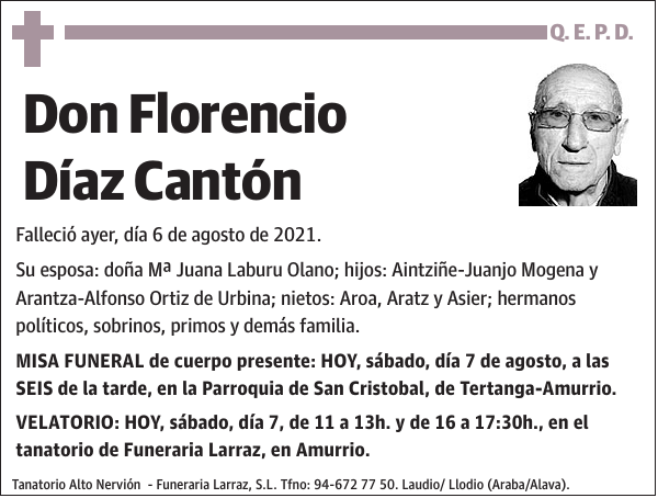 Florencio Díaz Cantón