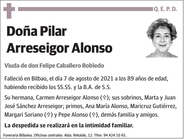 Pilar Arreseigor Alonso