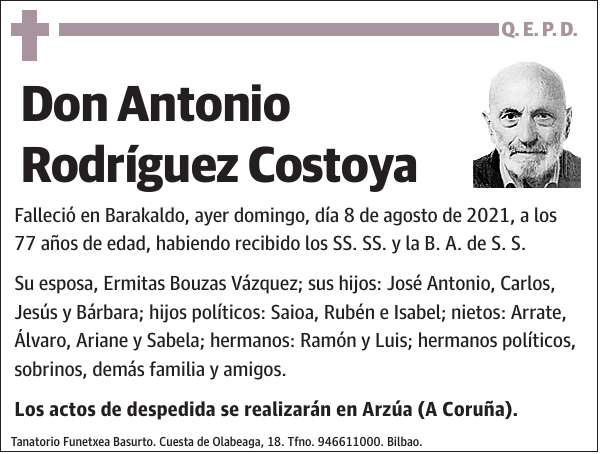 Antonio Rodríguez Costoya