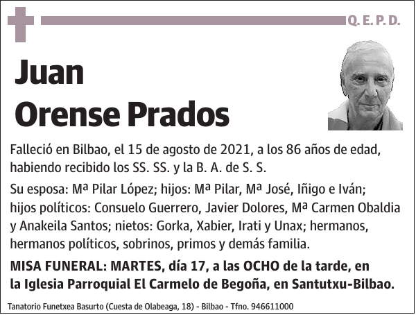 Juan Orense Prados