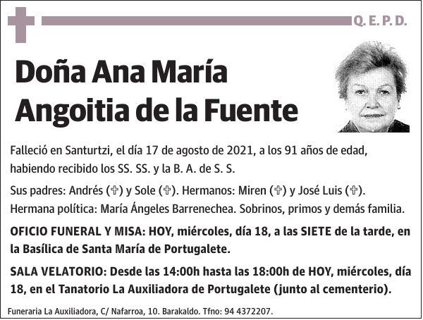 Ana María Angoitia de la Fuente