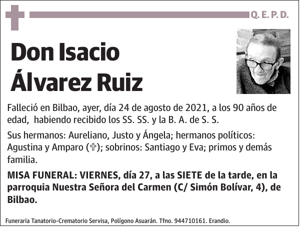 Isacio Álvarez Ruiz