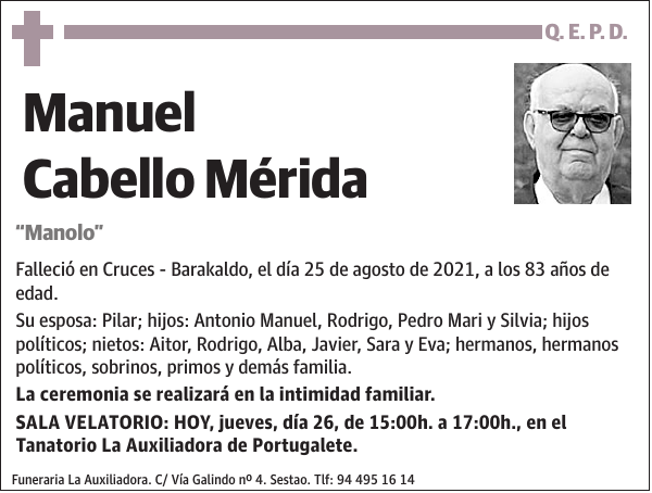 Manuel Cabello Mérida