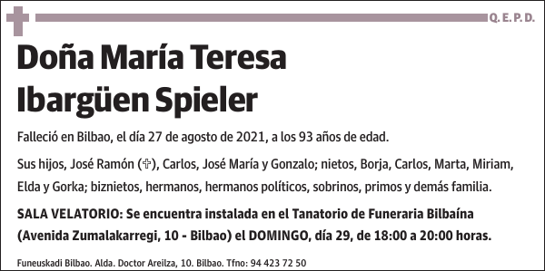 María Teresa Ibargüen Spieler