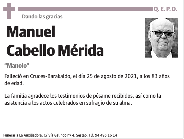 Manuel Cabello Mérida