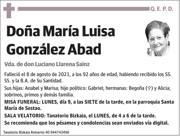 María Luisa González Abad