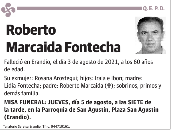 Roberto Marcaida Fontecha