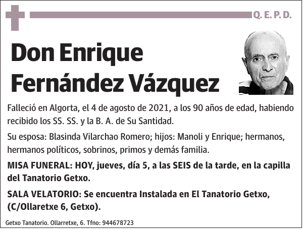 Enrique Fernández Vázquez