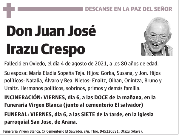 Juan José Irazu Crespo