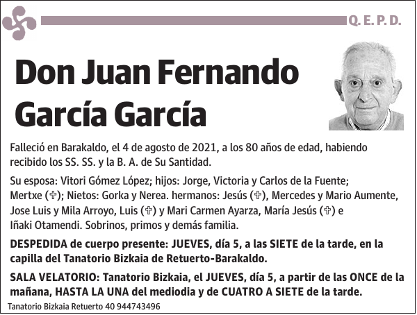 Juan Fernando García García