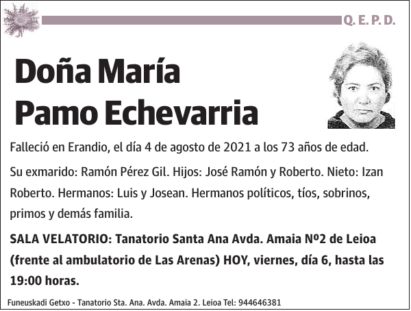 María Pamo Echevarria