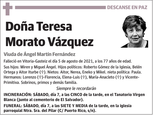 Teresa Morato Vázquez