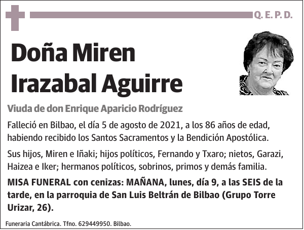 Miren Irazabal Aguirre