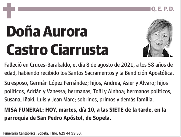 Aurora Castro Ciarrusta