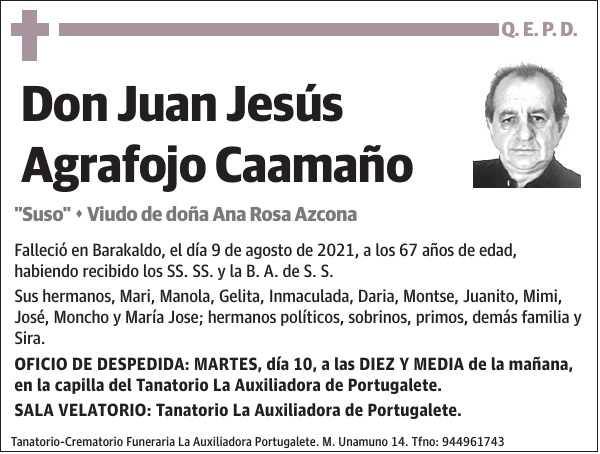 Juan Jesús Agrafojo Caamaño