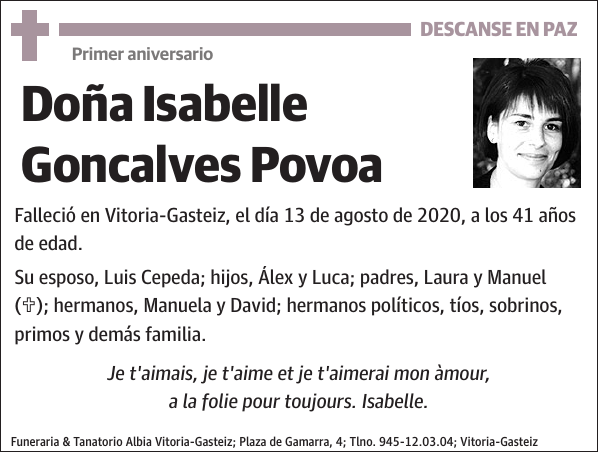 Isabelle Goncalves Povoa