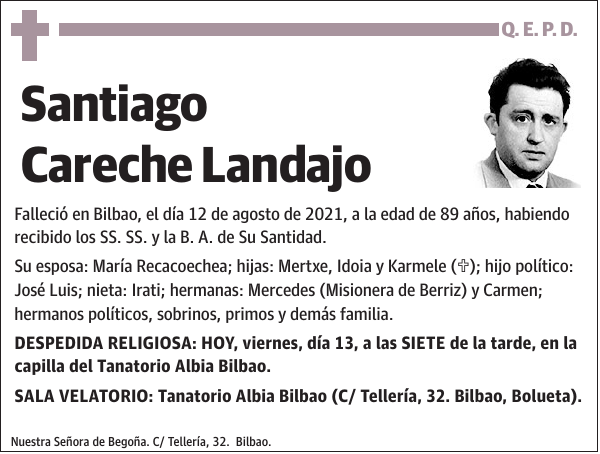 Santiago Careche Landajo