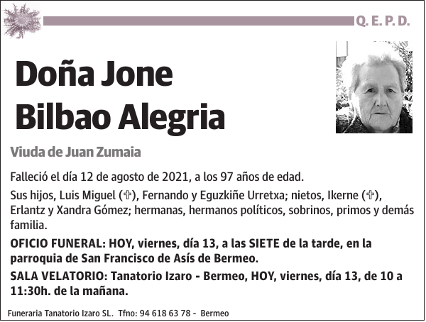 Jone Bilbao Alegria