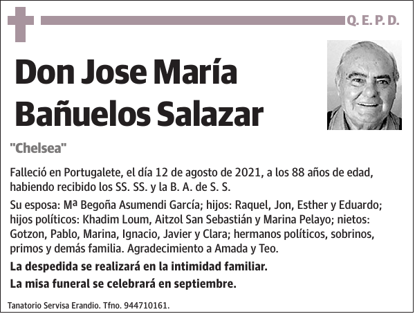 Jose María Bañuelos Salazar