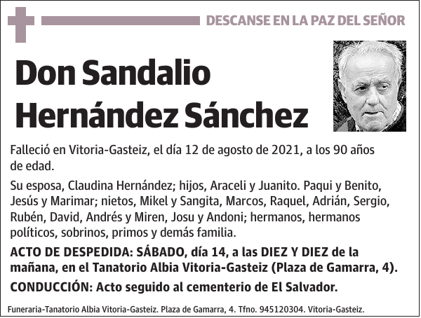 Sandalio Hernández Sánchez