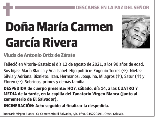 María Carmen García Rivera