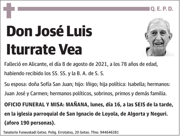 José Luis Iturrate Vea