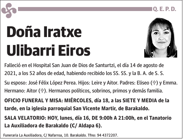 Iratxe Ulibarri Eiros