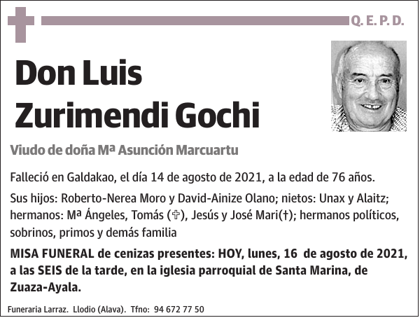 Luis Zurimendi Gochi