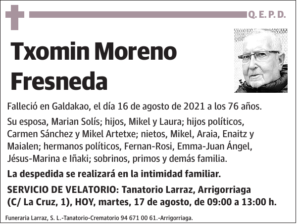 Txomin Moreno Fresneda