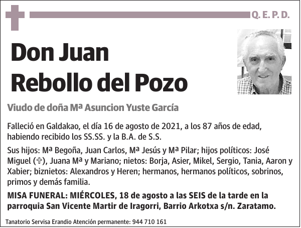 Juan Rebollo del Pozo