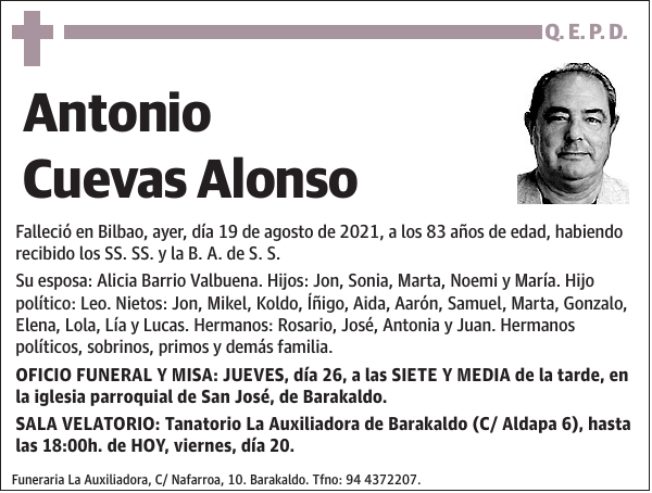 Antonio Cuevas Alonso