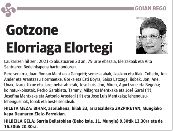 Gotzone Elorriaga Elortegi