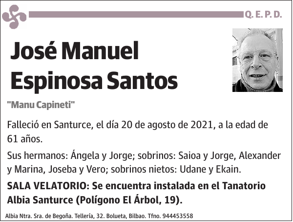 José Manuel Espinosa Santos