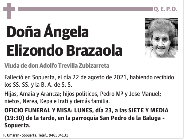 Ángela Elizondo Brazaola