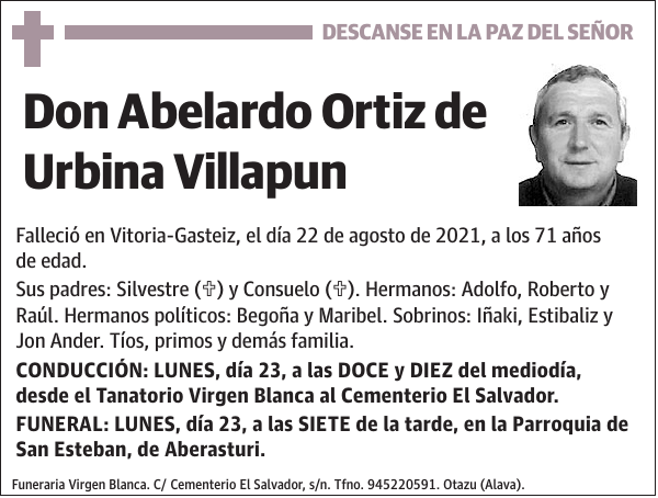 Abelardo Ortiz de Urbina Villapun