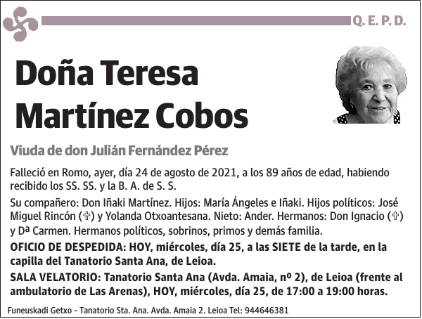 Teresa Martínez Cobos