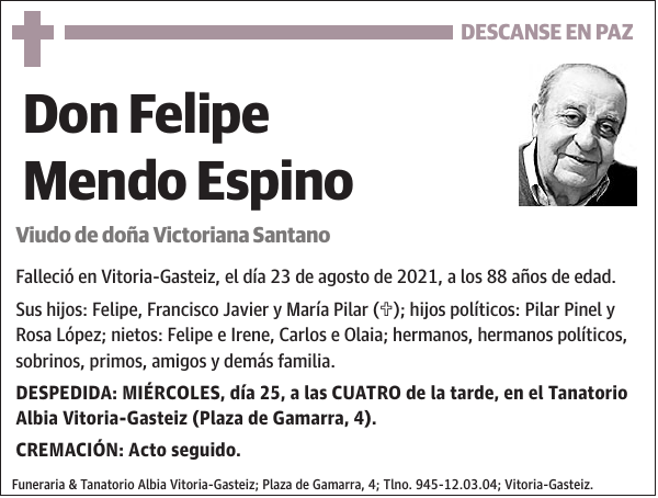 Felipe Mendo Espino