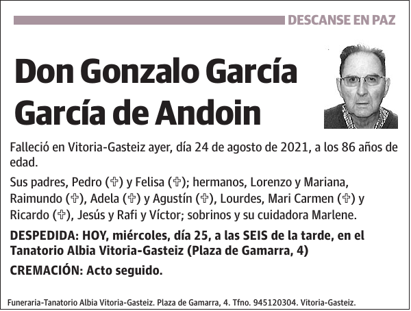 Gonzalo García García de Andoin