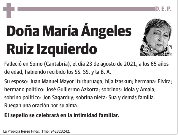 María Ángeles Ruiz Izquierdo