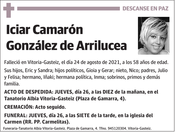 Iciar Camarón González de Arrilucea