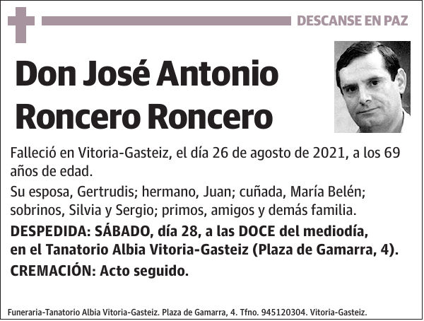 José Antonio Roncero Roncero