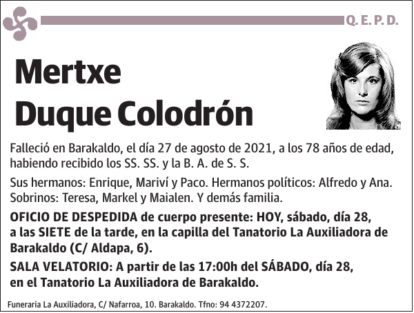 Mertxe Duque Colodrón