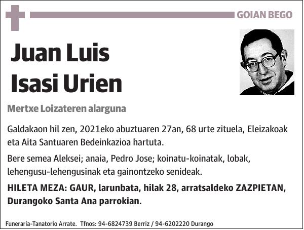 Juan Luis Isasi Urien