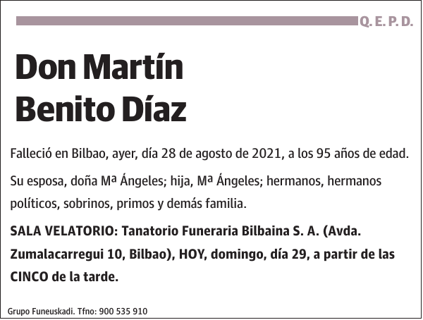 Martín Benito Díaz