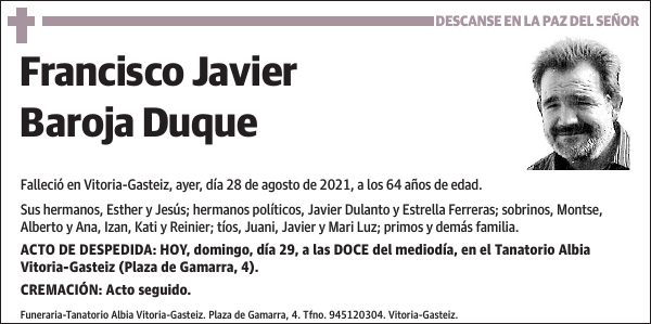 Francisco Javier Baroja Duque