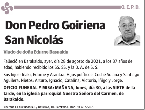 Pedro Goiriena San Nicolás