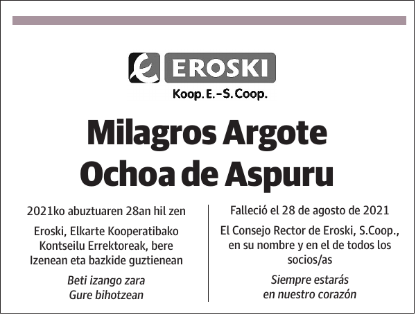 Milagros Argote Ochoa de Aspuru