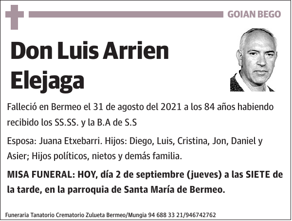 Luis Arrien Elejaga