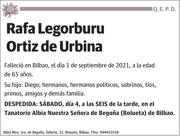 Rafa Legorburu Ortiz de Urbina