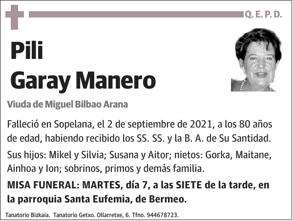 Pili Garay Manero